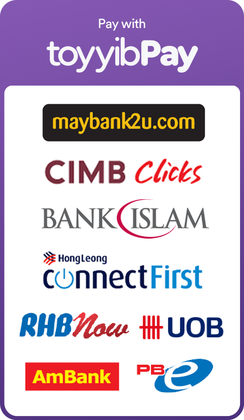 Online banking - toyyibPay ( m2u,cimbclicks dan lain2 )